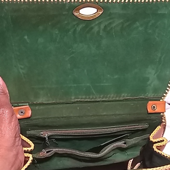 Vintage leather handbag - Picture 6 of 8